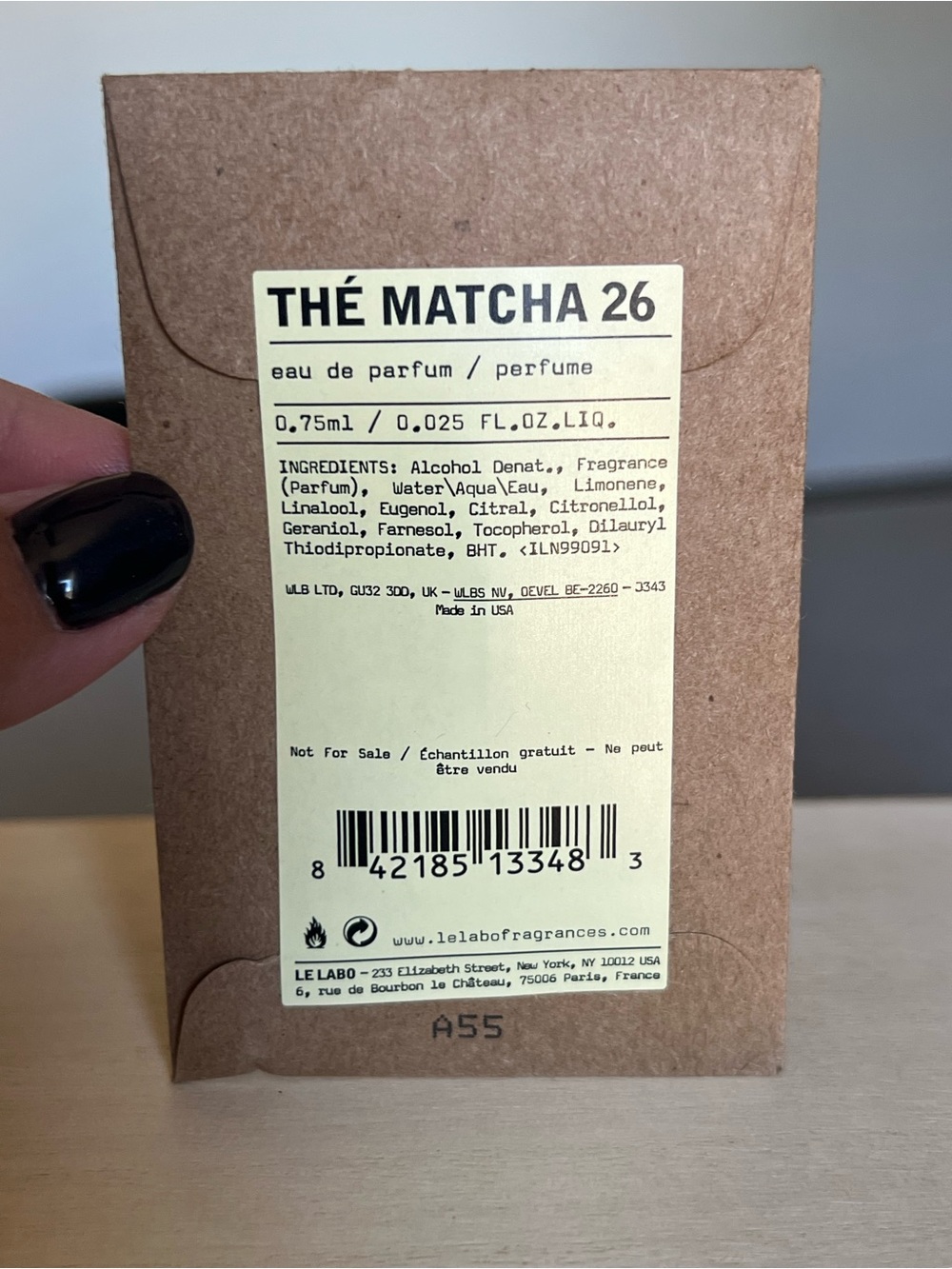 Le Labo Thé Matcha 26